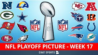 NFL Playoff Picture: NFC & AFC Clinching Scenarios, Wild Card Race, Standings Before Week 17 Of 2021
