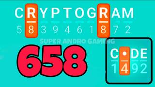 CRYPTOGRAM 658