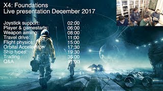 X4:Foundations Dec.2017 Update and Q\u0026A Livestream