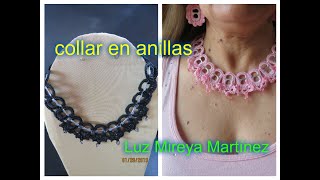 COLLAR EN ANILLAS DE LATAS