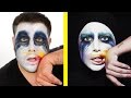 Guys Try Iconic Lady Gaga Music Video Looks