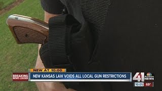 Major overhaul of Kansas gun laws on the way