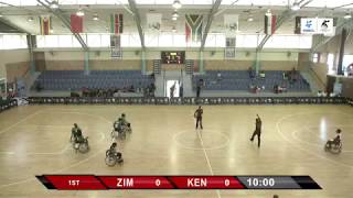 2017 IWBF Afro World Championship Qualifiers Womens  Pool Stage    Zimbabwe vs Kenya