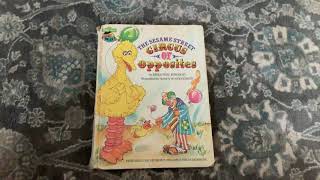My The Sesame Street Circus Of Opposites Book