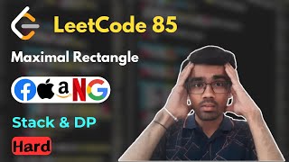 Maximal Rectangle | LeetCode 85 | Stack | Dynamic Programming