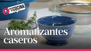 ¡Tips para hacer aromatizantes caseros con frutas y plantas!