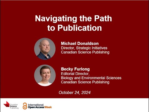 Webinar Navigating The Path To Publication Youtube
