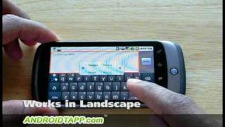 Swype Keyboard for Android Demo