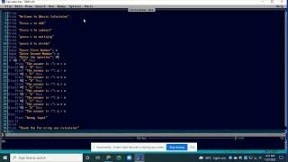 How to make a calculator on Qbasic
