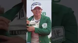 2022 KLPGA 임희정 메이저 2승 그린자켓과 우승트로피! Korean Ladies Golfer Play