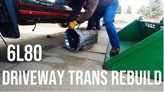How I Saved $4000 Rebuilding My Own Transmission In My DRIVEWAY.
