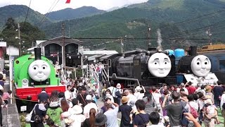 大井川鉄道　トーマス、ヒロ、パーシー in千頭駅