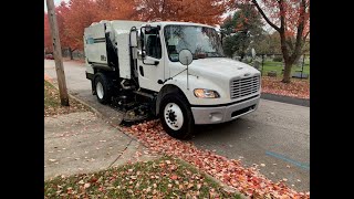 TYMCO 500X Street Sweeper Demo