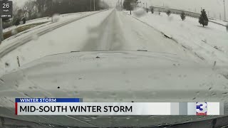 City of Memphis continues to treat roads amid winter storm