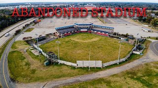 Abandoned Baseball Stadium Left to Fall Apart..(a lot of stuff left behind)