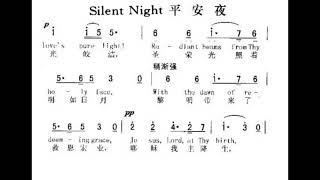 平安夜 D调伴奏 Silent night - instrumental in G