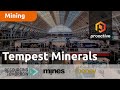 Tempest Minerals speaks to Proactive at Resourcing Tomorrow 2023