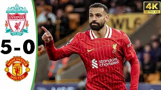 Liverpool vs Manchester United 5-0 • Extended Highlights and All Goals 2025