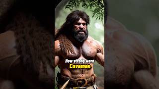 How Strong Were The Cavemen / Neanderthal #caveman #neanderthal #shorts