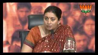 BJP Press: BJP Mahila Morcha Delegation meeting with NCW Chairperson: Smt. Smriti Irani: 19.07.2012