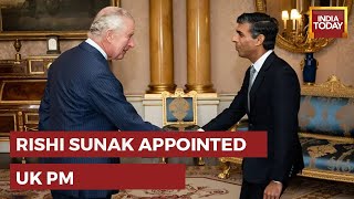 Rishi Sunak Officially Appointed UK PM By King Charles III