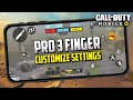 PRO 3 FINGER CLAW HUD Setup | Best 3 Finger Claw Setup | Tips & Tricks | COD Mobile