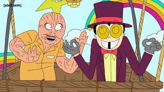 The Warden and Ash Ride a Hot Air Balloon | Superjail! | adult swim