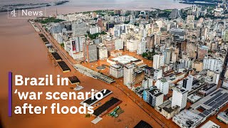 Brazil battles nature as ‘largest ever’ floods submerge whole cities