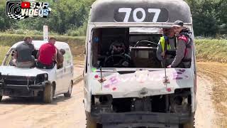 Smallfield Big Vans Terry Marshall Memorial 2023 Track Parade with 403 Pie