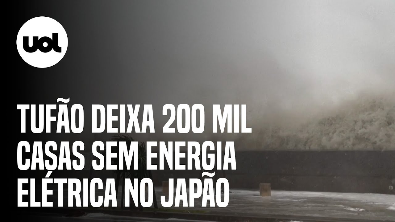 Tufão No Japão: Uma Pessoa Morreu E Quase 200 Mil Casas Ficaram Sem ...