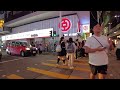 night walking tour hong kong 🇭🇰 breathtaking 4k video