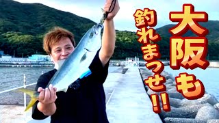 【釣り】大阪で楽しい釣りに出かけたら謎の大物が来た!!