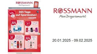 Rossmann Prospekt- vom 20.01. bis 09.02.2025