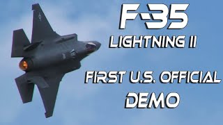 4Kᵁᴴᴰ F35 4K UHD F-35 A  Maj. Andrew \