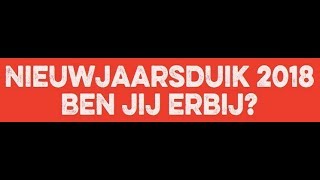 VLOG Nieuwjaarsduik 2018