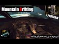 DRIFTING in the Mountains - MikeSidewaysGarage | BMW E36 328i | POV + FOOTWORK