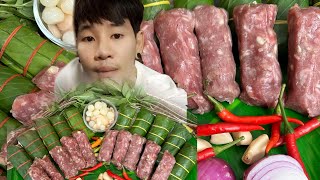 ส้มเนื้อห่อใบตองแกล้มพริกสด1กำ | ปังปอนด์Channel