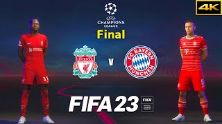 FIFA 23 - LIVERPOOL vs. BAYERN MÜNCHEN - Ft. Mané, Thiago - UEFA Champions League Final - PS5™ [4K]