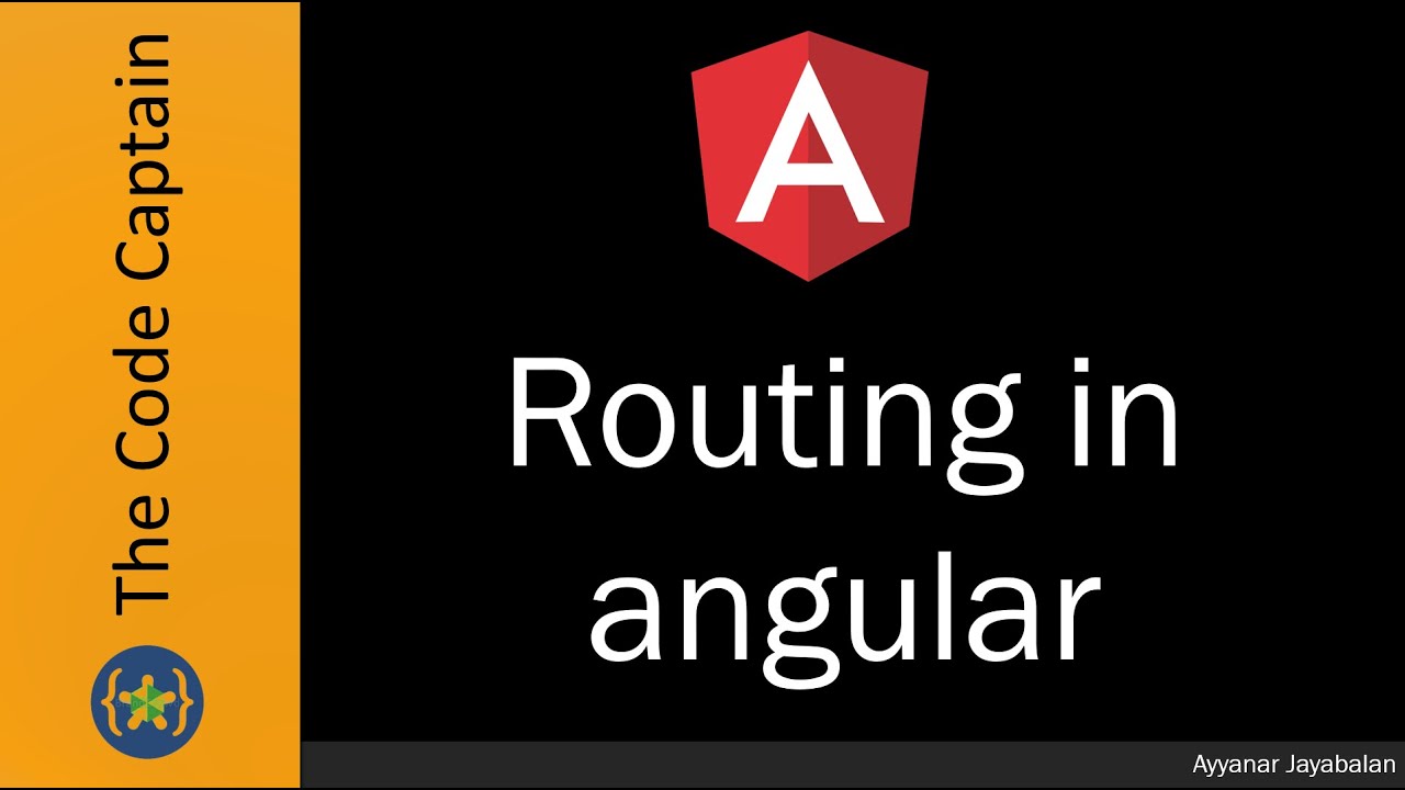 Routing In Angular Youtube