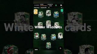 Highest rated winter wildcards team in FC25|#fc25 #buffon #degea #haaland #kompany #neymar #vinijr