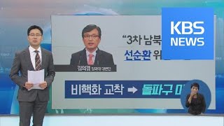 3차 남북정상회담 논의 ‘급물살’…그 배경은? / KBS뉴스(News)