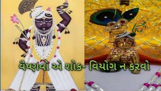 વૈષ્ણવો એ શોક- વિયોગ ન કરવો |RADHE KRISHNA SATSANG |