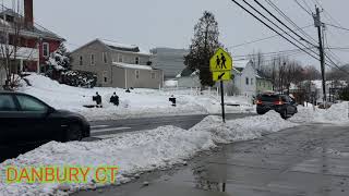 Snow Accumulation In Danbury CT