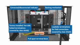 See how the drawout MCCB works