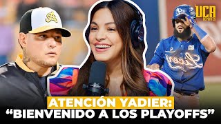 DE PALOMA ALMONTE PARA YADIER MOLINA: “ESTOS SON LOS PLAYOFFS DE LIDOM”