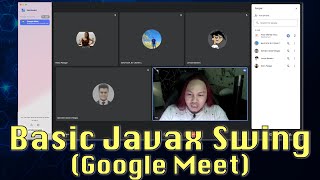 [No Edit] Basic Javax Swing Components | Google Meet Session | Coding Part Only | Tagalog Tutorial