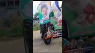 CM Revanth Reddy Tractor Rally My village Bhatti vikramarka #cmrevanthreddy #shots #trending #viral