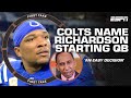 Anthony Richardson RETURNING as Colts' starter 👀 'It was a lesson' - Stephen A. Smith | First Take