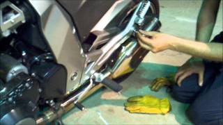 Z1000 Exhaust Modification How To