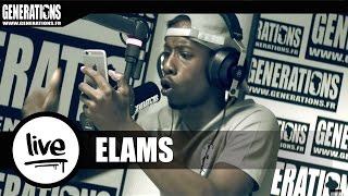 Elams - Freestyle (Live des studios de Generations)